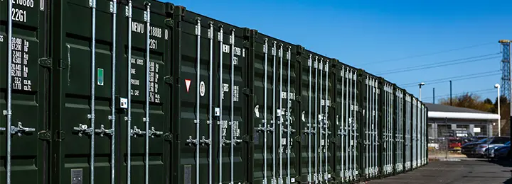20 ft container storage Newcastle
